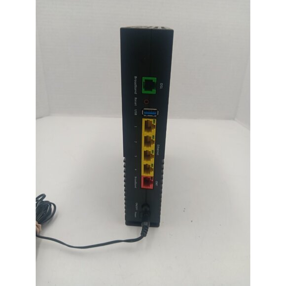 Frontier Arris NVG443B DSL Modem Router WiFi Dual-Band 2.4/5GHz w/Adapter Tested - Picture 3 of 4